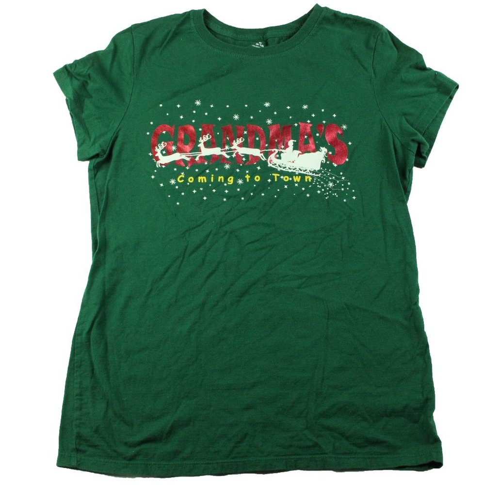 Shirt Size M (8-10) Grandma's coming to Town Girls